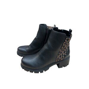 Guess Womens Hestia logo Booties Chelsea Boots Shoes 9 Medium